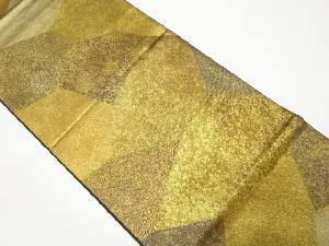 石畳模様織り出し袋帯